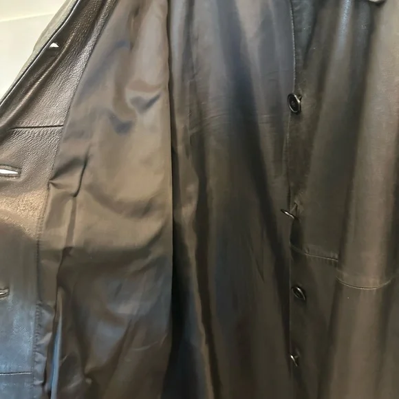 Preston & York Black Leather Jacket - Picture 9 of 14